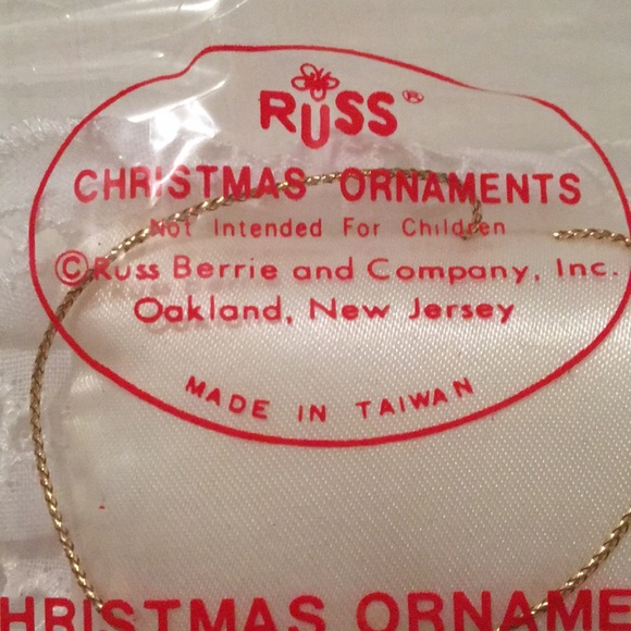 RUSS Vintage Baby First Christmas Set NEW - Picture 6 of 10